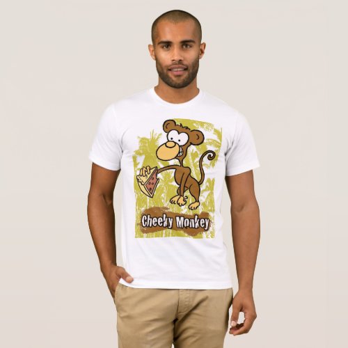 Cheeky Monkey in the Jungle T_Shirt