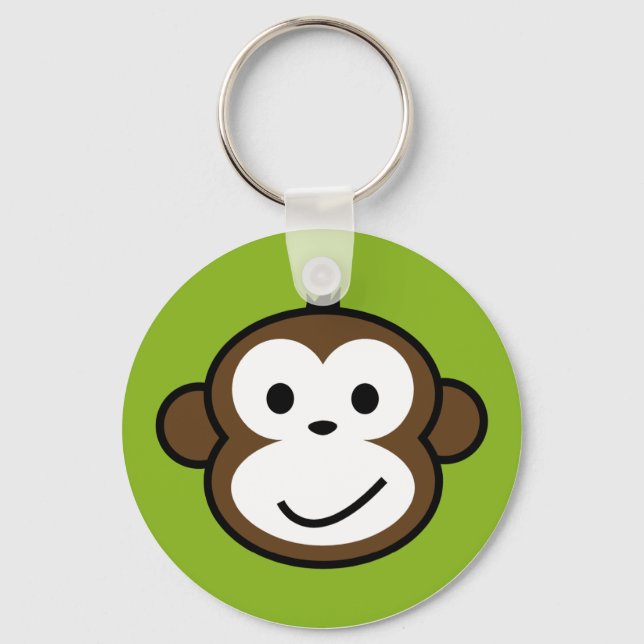 Cheeky Monkey Keychain (Front)