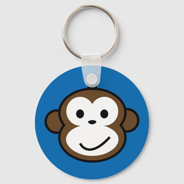 Cheeky Monkey Keychain (Front)