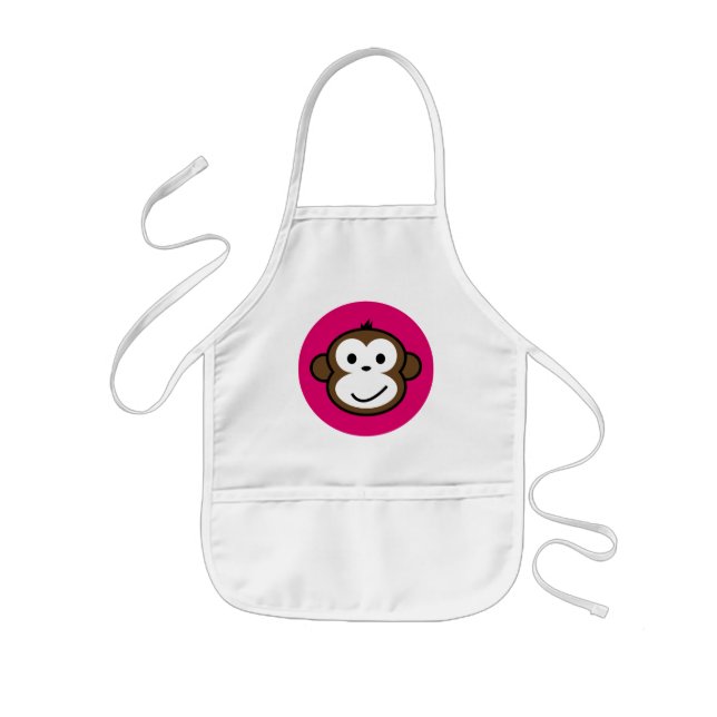 Cheeky Monkey Kids' Apron (Front)