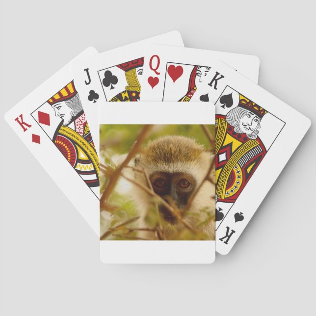 Cheeky Monkey. Poker Cards (Back)