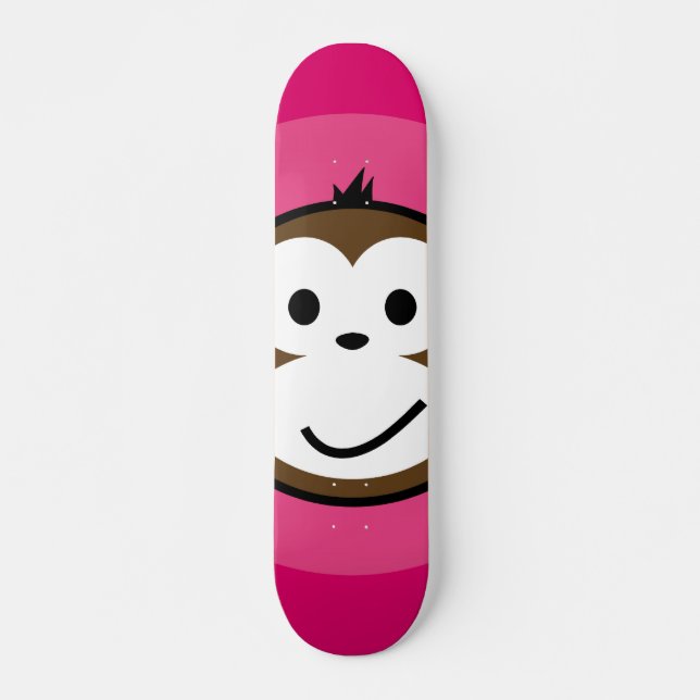 Cheeky Monkey Skateboard Deck (Front)