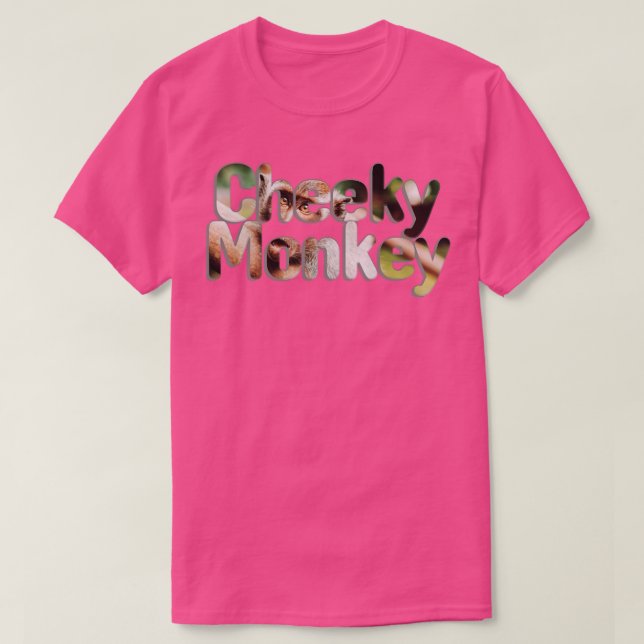 Cheeky Monkey T-Shirt (Design Front)