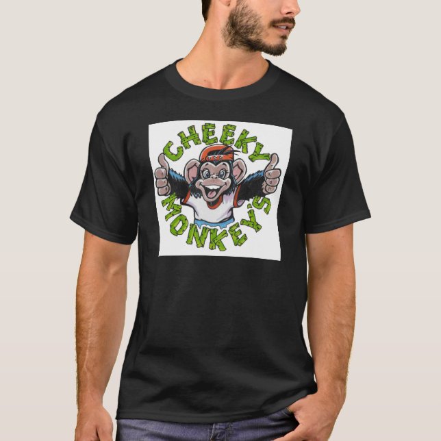 CHEEKY MONKEY T-Shirt (Front)