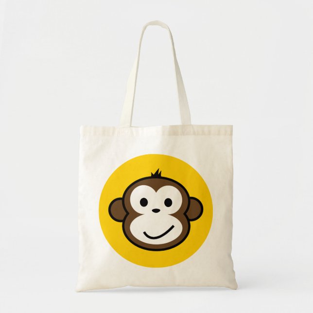 Cheeky Monkey Tote Bag (Front)