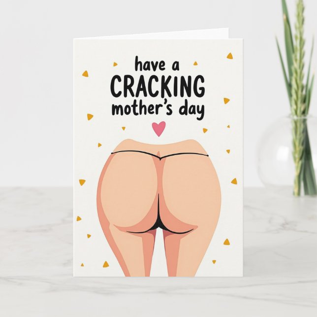 Cheeky Mothers Day Art Card (Front)