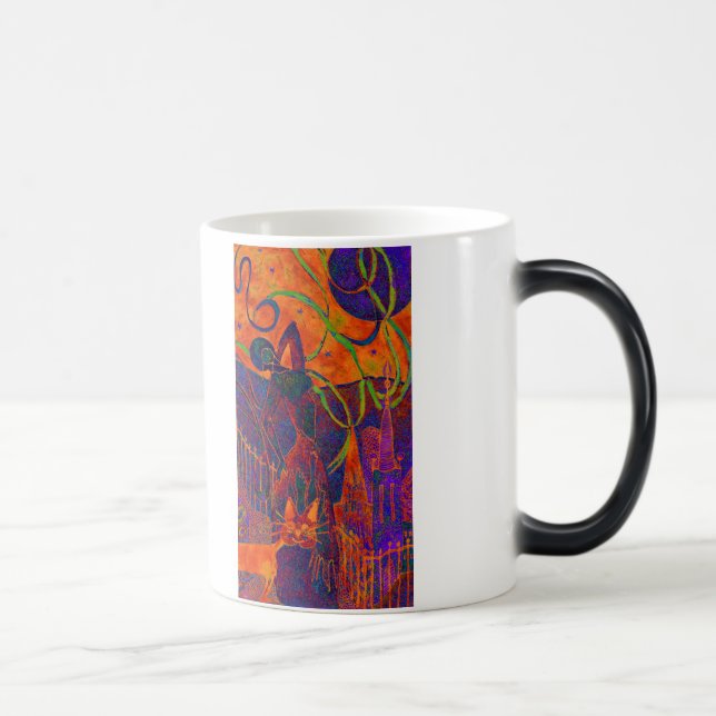 Cheeky Orange Cat Mug (Right)