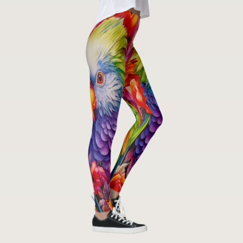 Cheeky Parrot Leggings _ Pretty