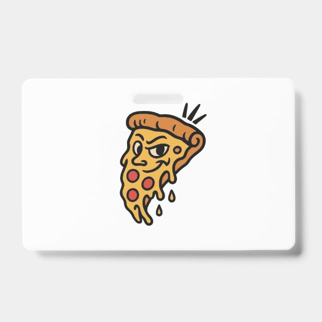 🍕 Cheeky Pizza Slice Badge (Front)