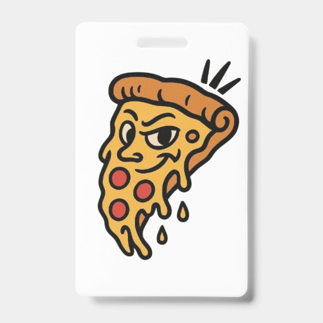 🍕 Cheeky Pizza Slice Badge (Front)