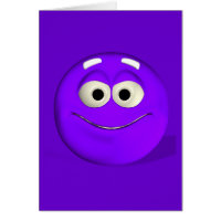 Cheeky Purple Emoticon