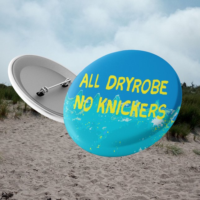 Cheeky sea swimmers gift cold water swimming  button (Creator Uploaded)