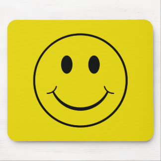 Cheeky Smiley Mouse Pad