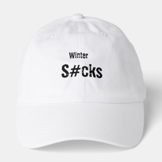 Cheeky Winter S#cks Tshirt. Cool Shirt Design. Hat