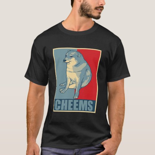 Cheems For President Hope Poster T_Shirt