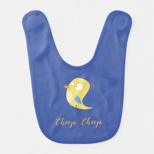 Cheep Cheep Little Bird Baby Bib