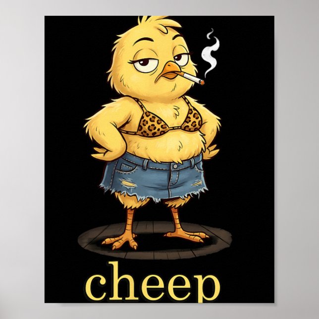 Cheep Inappropriate Easter  Poster (Front)
