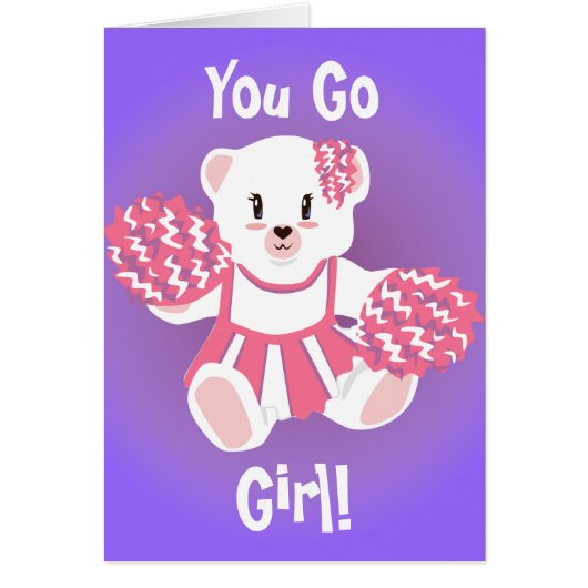Cheer Bear Card (Front)