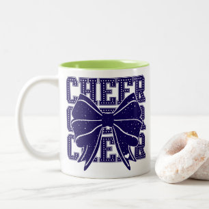 Cheer Bow  Two-Tone Coffee Mug