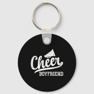 Cheer Boyfriend Of A Cheerleader Boyfriend Keychain