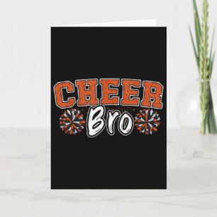 Cheer Bro My Favorite Cheerleader Calls Me Brother Card