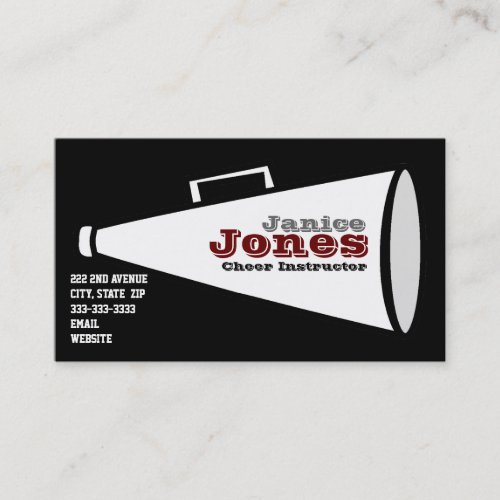 Cheer Business Card