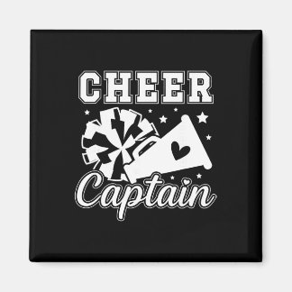 Cheer Captain Cheerleading Captain Cheerleader Cap Magnet