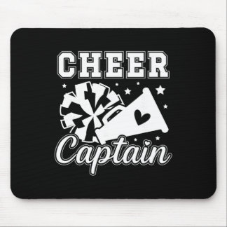 Cheer Captain Cheerleading Captain Cheerleader Cap Mouse Pad