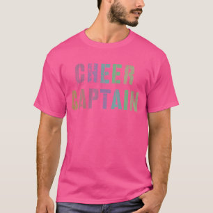 Cheer Captain Cheerleading Team Cheerleader Squad T-Shirt