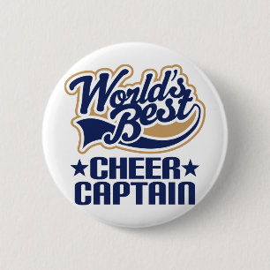 Cheer Captain Gift Button