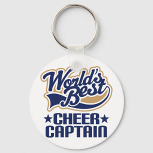 Cheer Captain Gift Keychain
