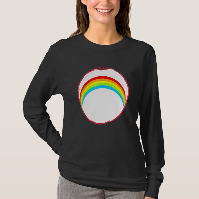 Cheer Care For Bear Rainbow Bear Costume Halloween T-Shirt (Front)