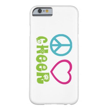Cheer Barely There Iphone 6 Case by PolkaDotTees at Zazzle