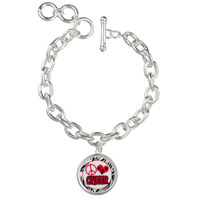 Cheer charm bracelet cheerleading (Product)