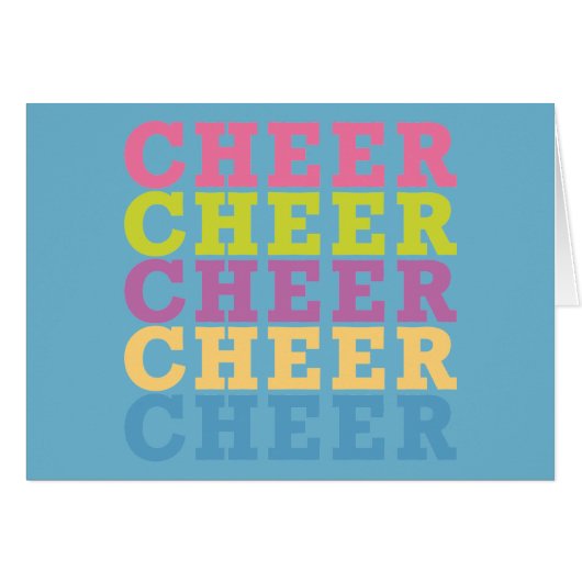 Cheer Cheer Cards (Front Horizontal)
