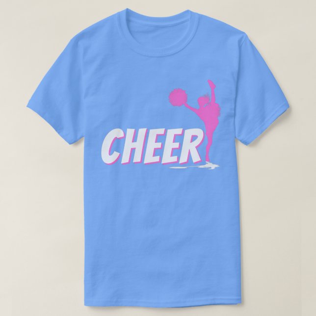 Cheer Cheerleader Cheerleading Camp Cheer Competit T-Shirt (Design Front)