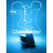 Cheer Cheerleader Night Light Lamp LED Personalize (Front)