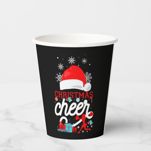 Cheer Cheerleading Christmas Cheer Paper Cups