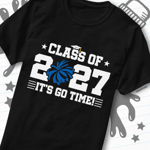Cheer Cheerleading Graduation Senior Class of 2027 T-Shirt