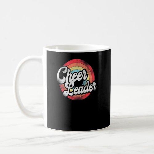 Cheer Cheerleading Retro Vintage Cheer Leader  Coffee Mug