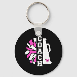 Cheer Coach Appreciation Cheerleading Coach Keychain