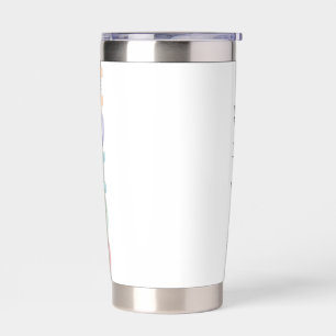 Cheer Coach Appreciation Gift, Personalized Insulated Tumbler
