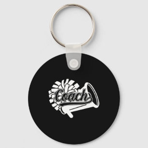 Cheer Coach Best Cheerleading Coach Appreciation Keychain