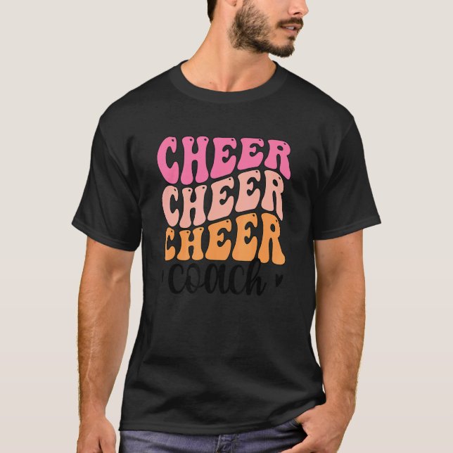Cheer Coach Cheerleading Coach Cheerleader Coach 2 T-Shirt (Front)