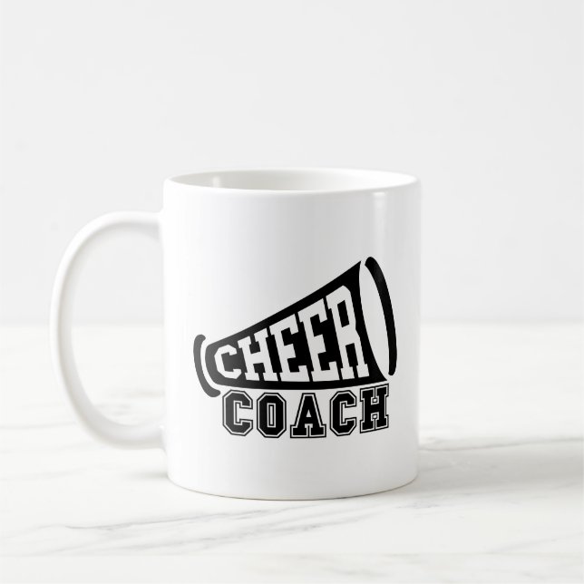Cheer Coach Coffee Mug (Left)
