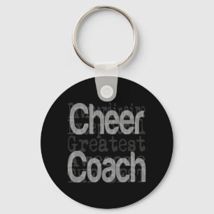 Cheer Coach Extraordinaire Keychain