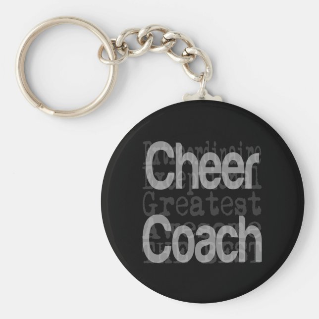 Cheer Coach Extraordinaire Keychain (Front)