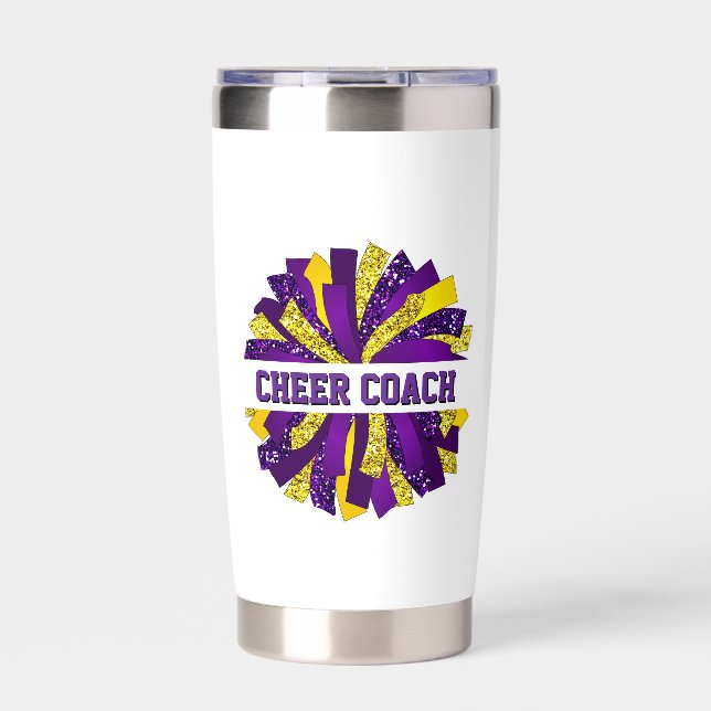 Cheer Coach Insulated Tumbler (Front)