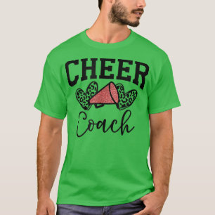 Cheer Coach Mom Women Cheerleader Props Tee