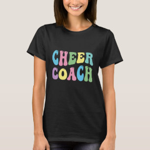 Cheer Coach Retro Best Cheer Coach Ever Cheerleade T-Shirt